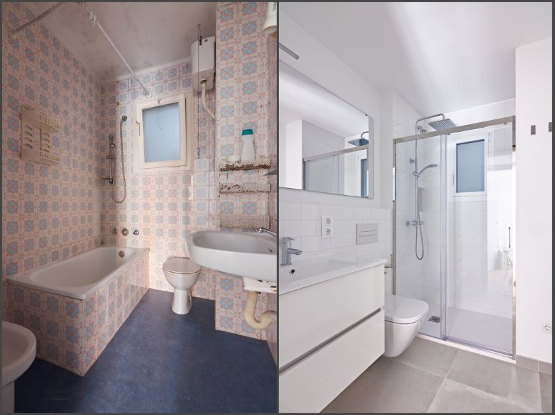 Wide Pictures of Bathroom Makeovers